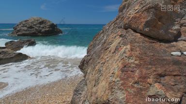 米洛斯岛希腊岩石自然